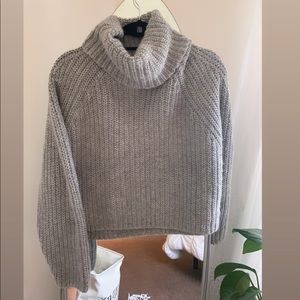 Grey sweater from Weekday